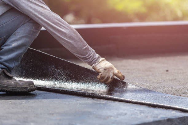 Professional Wet Basement Repair technician working in Hector, MN
